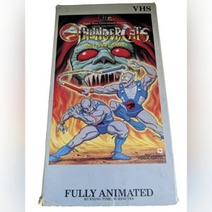 ThunderCats Spitting Image VHS videocassette 1985 tested fhe Rankin Bass
